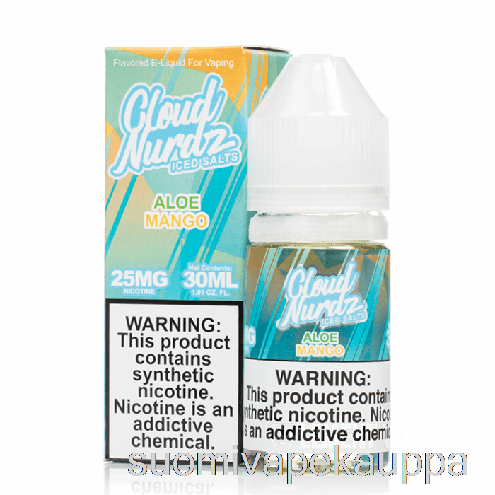 Vape Kauppa Iced Aloe Mango - Pilvi Nurdz Suolat - 30ml 25mg